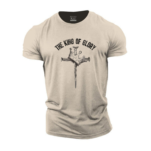 Men's The King Of Glory Cotton T-Shirt